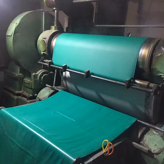 Резиновые настольные коврики ESD Напольный коврик Рассеивающие резиновые коврики Анти